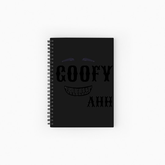 GOOFY AHH Spiral Notebooks   Ruled Line