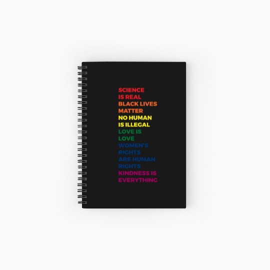 Science Is Real Spiral Notebooks   Ruled Line