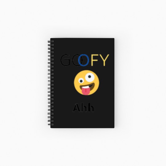 Funny goofy ahh Spiral Notebooks   Ruled Line