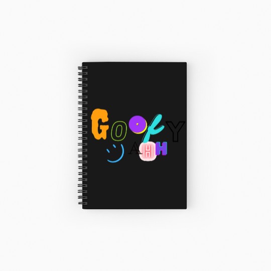 Funny Goofy Ahh Spiral Notebooks   Ruled Line