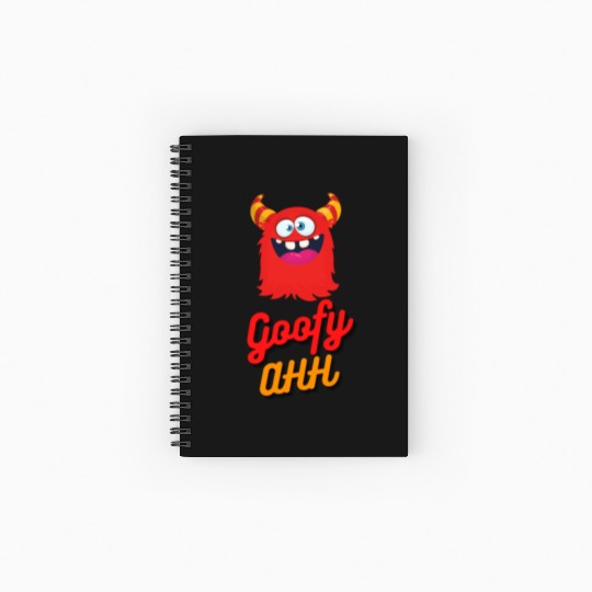 Goofy Ahh Spiral Notebooks   Ruled Line