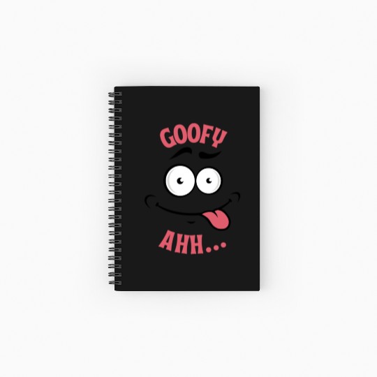 Goofy aaahh Spiral Notebooks   Ruled Line