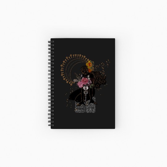 Celestial Mystical Woman and the Book of Life Spiral Notebooks   Ruled Line