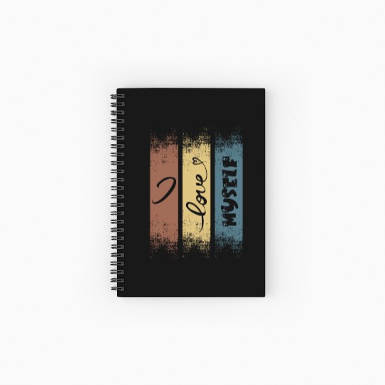 I love myself Spiral Notebooks   Ruled Line