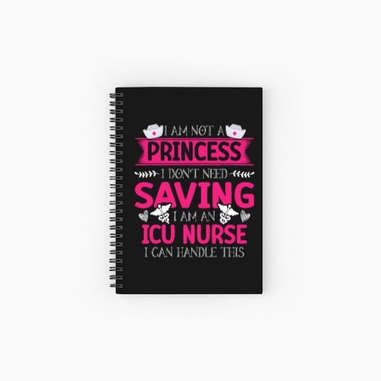 Registered Nurse RN Medical Hospital Healthcare Spiral Notebooks   Ruled Line