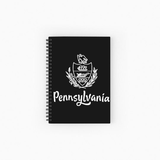 Show off your colors Pennsylvania Spiral Notebooks   Ruled Line