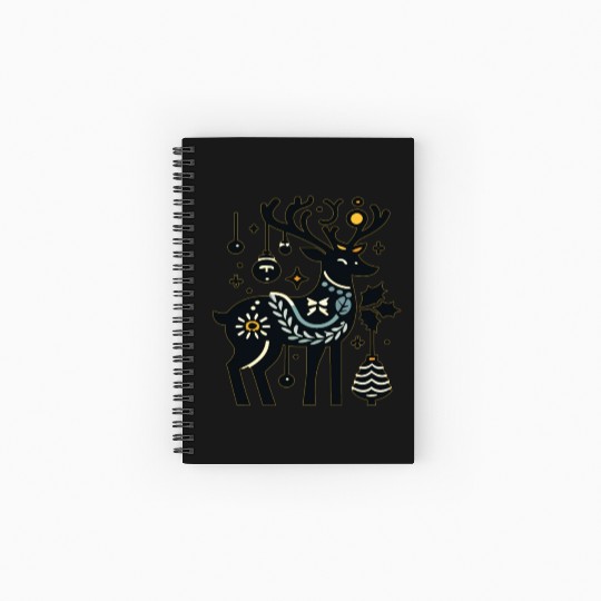 Reindeer Reindeer Women Reindeer Sweet Reindeer Spiral Notebooks   Ruled Line