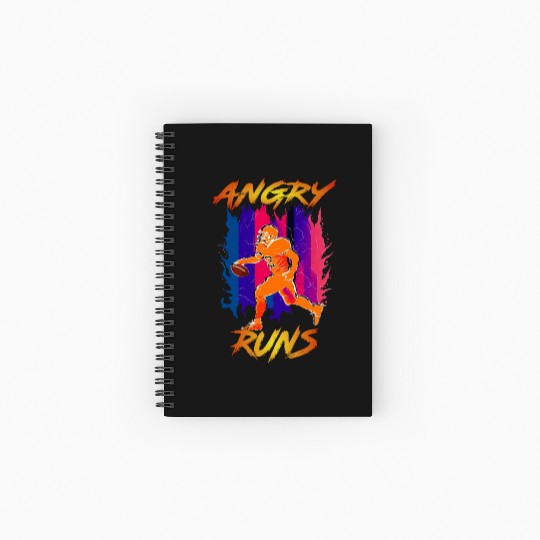 Angry Runs Good Morning Football 2023 Tour Scepter Spiral Notebooks   Ruled Line