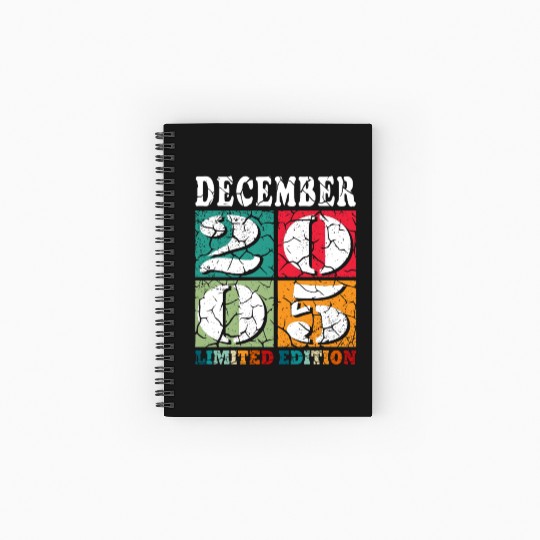 December 2005 Anniversary December 2005 December Spiral Notebooks   Ruled Line