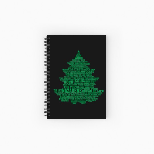Heavenly Harvest: Tree of Jesus NamesTee Spiral Notebooks   Ruled Line