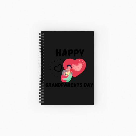 Happy Grandparents Day Spiral Notebooks   Ruled Line