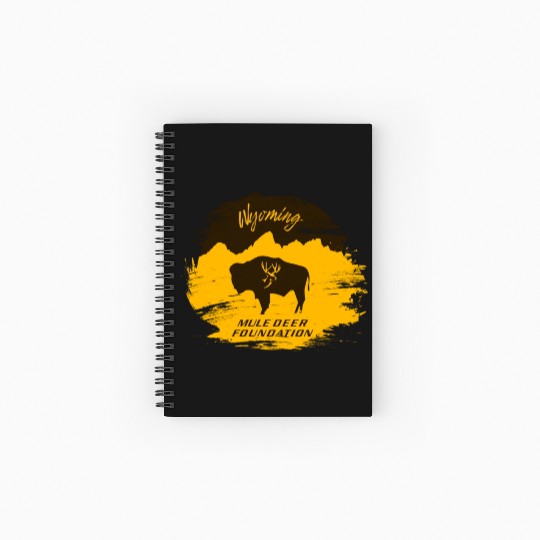 Mule Deer Foundation of Wyoming Spiral Notebooks   Ruled Line