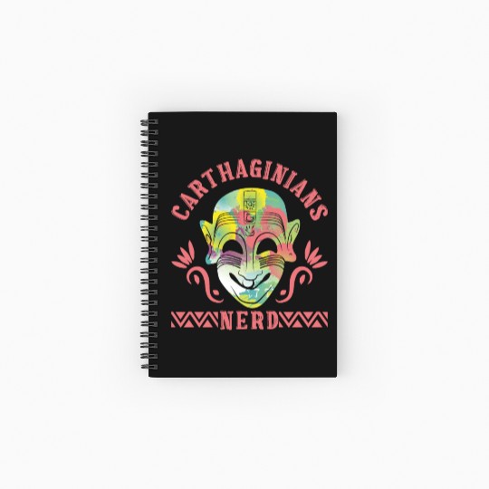 Carthaginians nerd Spiral Notebooks   Ruled Line