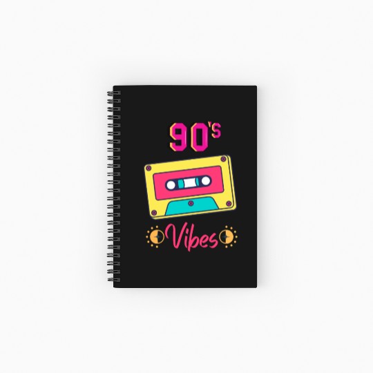 90s vibes nostalgia Spiral Notebooks   Ruled Line