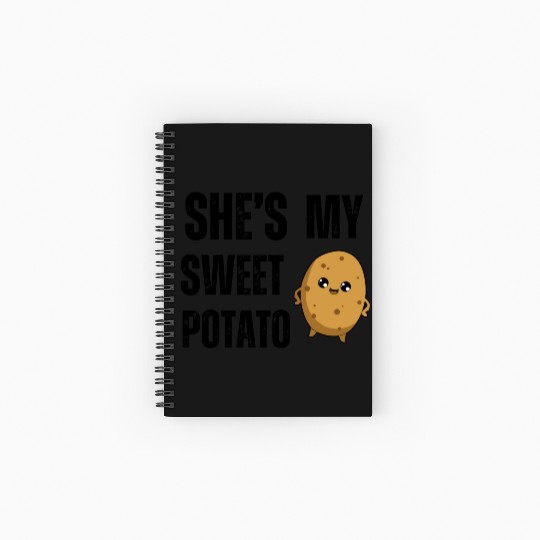 She s My Sweet Potato Spiral Notebooks   Ruled Line