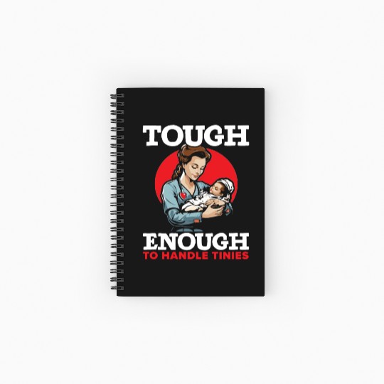 Registered Nurse Medical Medicine Neonatal Nurse Spiral Notebooks   Ruled Line