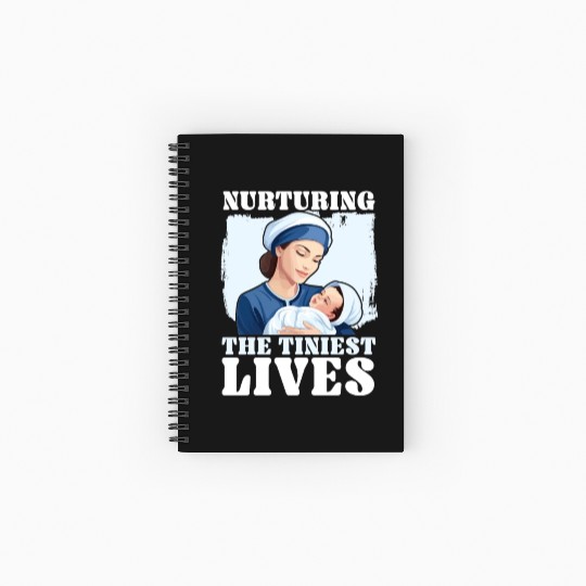 Registered Nurse Medical Medicine Neonatal Nurse Spiral Notebooks   Ruled Line