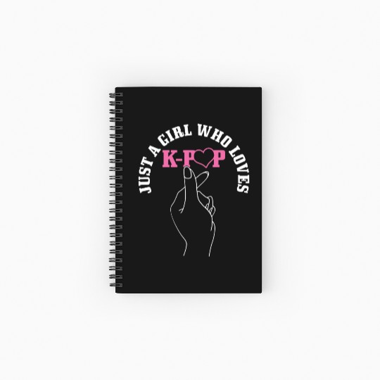 K-Pop Fan Gift Korean Pop Music Spiral Notebooks   Ruled Line