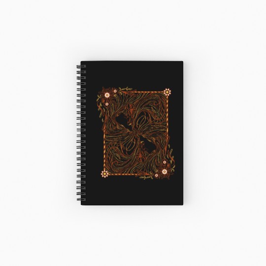 Gemini Steampunk Symmetry Spiral Notebooks   Ruled Line