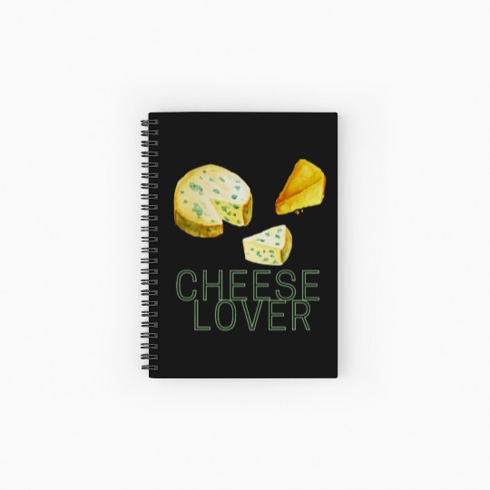 Cheese lover day good time holiday simple life Spiral Notebooks   Ruled Line