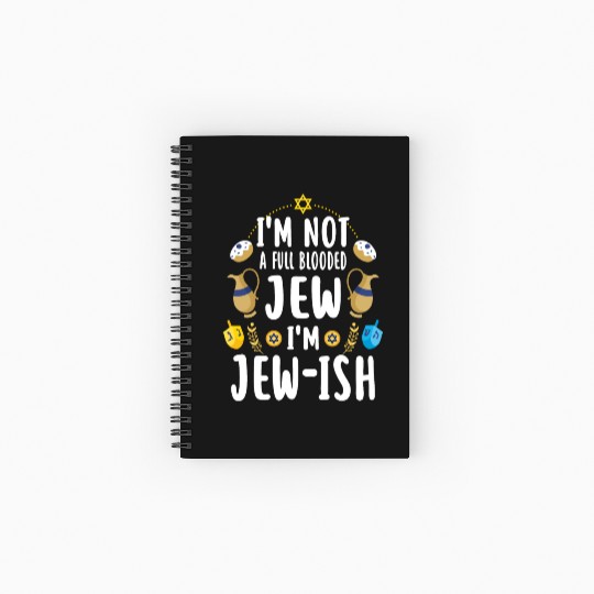 Hanukkah Pun This Is How We Jew It Spiral Notebooks   Ruled Line