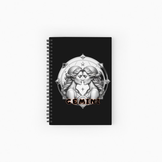 Gemini Horoscope Spiral Notebooks   Ruled Line