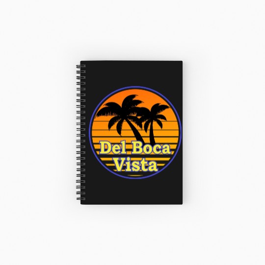 Del Boca Vista Spiral Notebooks   Ruled Line