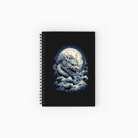 Celestial Dragon Soar Spiral Notebooks   Ruled Line