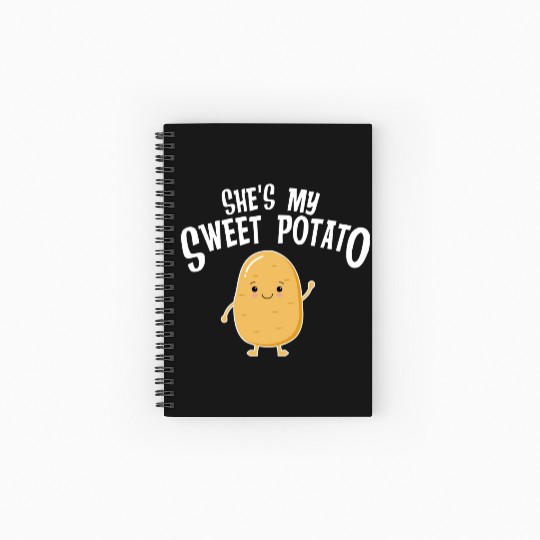 She's My Sweet Potato Spiral Notebooks   Ruled Line