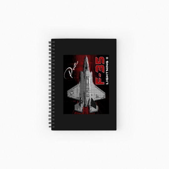 Lockheed Martin F-35 Lightning II Spiral Notebooks   Ruled Line