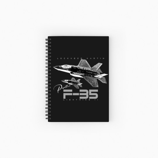 Lockheed Martin F-35 Lightning II Spiral Notebooks   Ruled Line