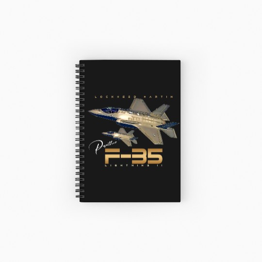 Lockheed Martin F-35 Lightning II Spiral Notebooks   Ruled Line