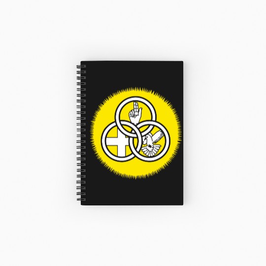 God Trinity Sunday Father Son Holy Spirit Spiral Notebooks   Ruled Line