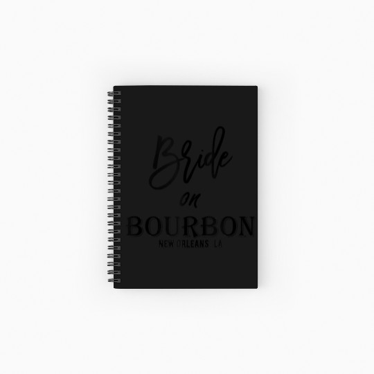 Funny Bride On Bourbon Spiral Notebooks   Ruled Line