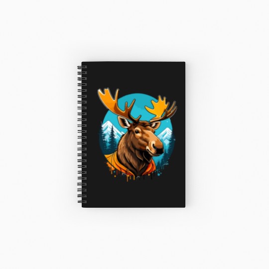 Moose Spiral Notebooks   Ruled Line