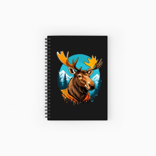 Moose Spiral Notebooks   Ruled Line