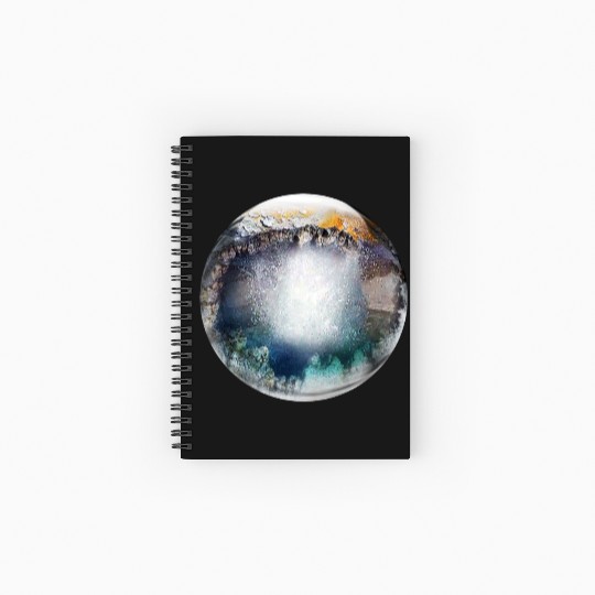 Life in a Bubble Collection-YStone Geyser 102 Spiral Notebooks   Ruled Line