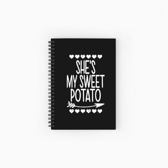 She s My Sweet Potato I Yam SET Thanksgiving Spiral Notebooks   Ruled Line