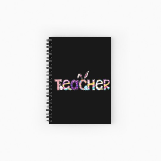 Teacher Easter Day Teacher Easter Easter Teachers Spiral Notebooks   Ruled Line