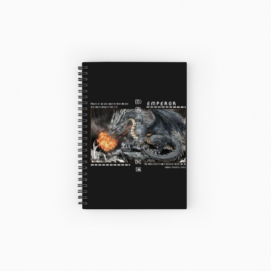 Draco Emperor Spiral Notebooks   Ruled Line