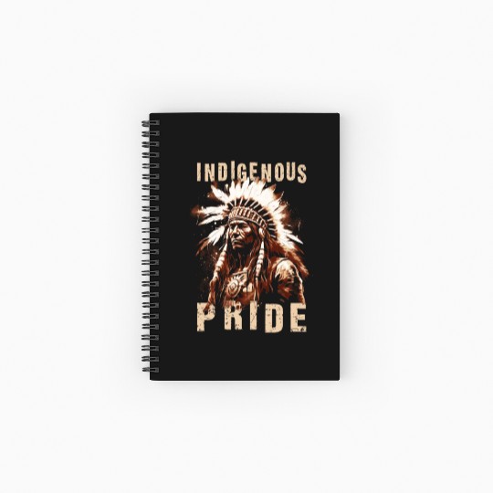 Indigenous Pride Spiral Notebooks   Ruled Line