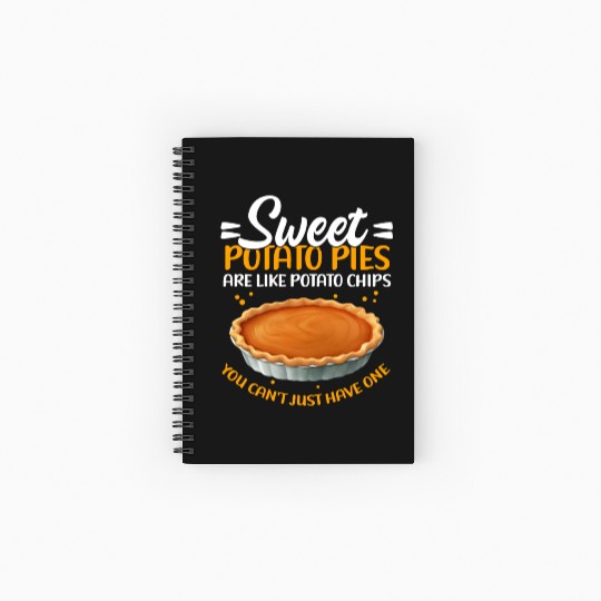 Sweet Potato Pies Are Like Spiral Notebooks   Ruled Line
