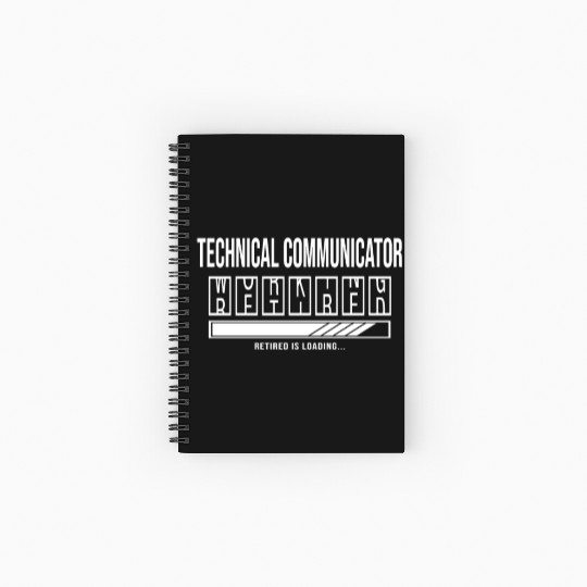 Retirement gift idea Retired Spiral Notebooks   Ruled Line