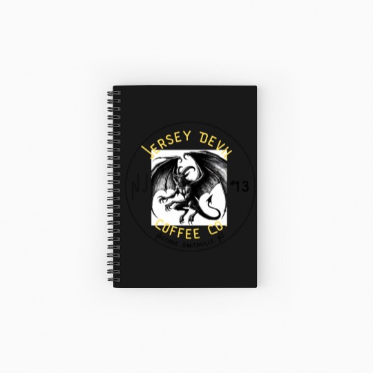 Jersey Devil Coffee Company Spiral Notebooks   Ruled Line