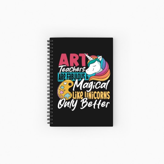 Art Teacher Sculpture Printmaking Back To School Spiral Notebooks   Ruled Line