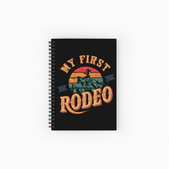 My First Rodeo Spiral Notebooks   Ruled Line