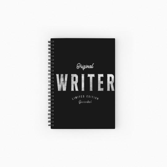 Original Writer Limited Edition Spiral Notebooks   Ruled Line