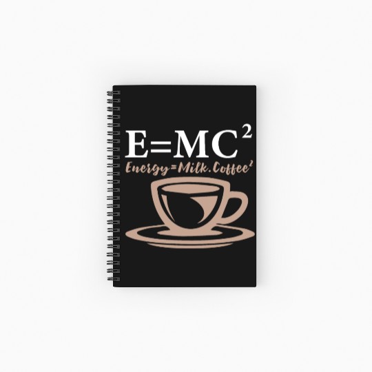 E MC2 SCIENCE Spiral Notebooks   Ruled Line DESIGN