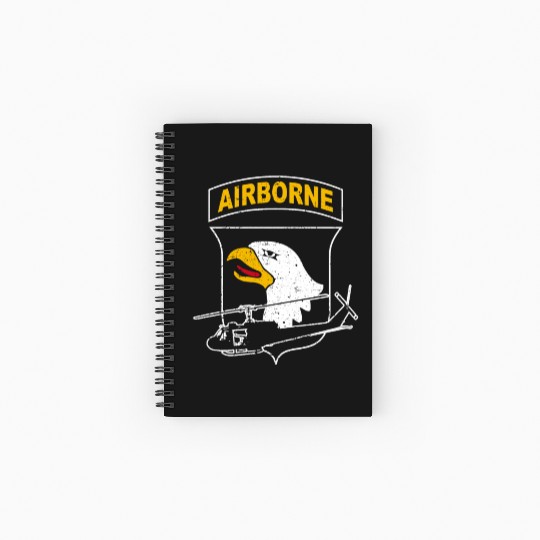 101st Airborne Division Spiral Notebooks   Ruled Line