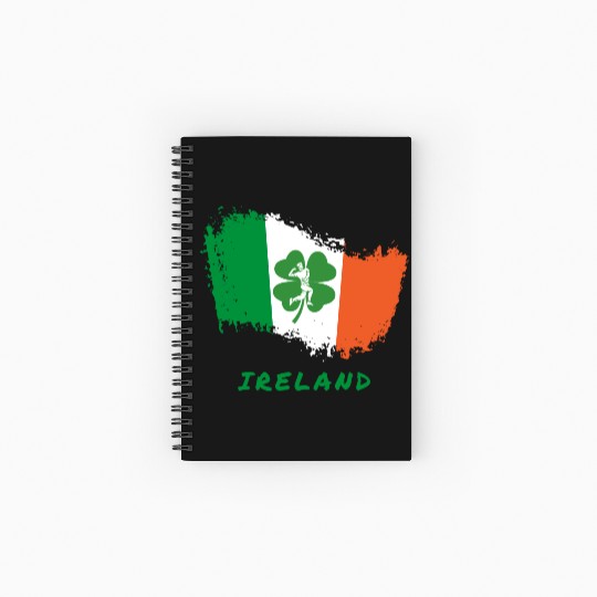 Ireland Cricket Spiral Notebooks   Ruled Line